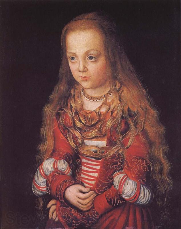 Lucas Cranach the Elder Prinsessa of Saxony